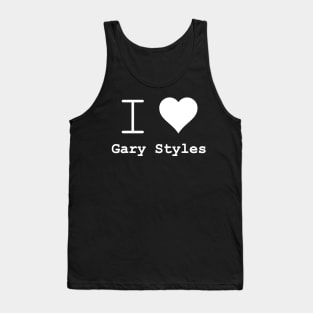 i heart Gary Styles love Tank Top
